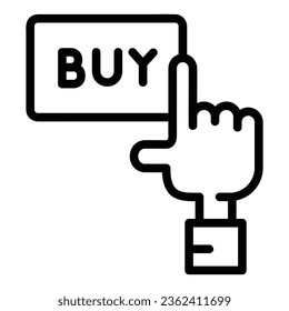 Buy Vector Icon, Outline style icon, from Advertisement icons collection, isolated on white Background.