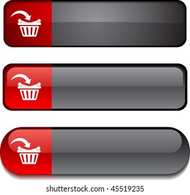 Buy   web buttons. Vector illustration.