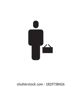 buyer vector icon design template