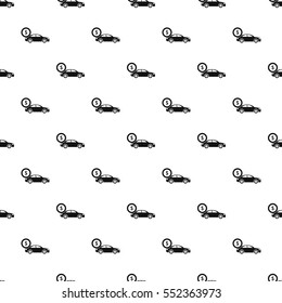 Buying car pattern. Simple illustration of buying car vector pattern for web
