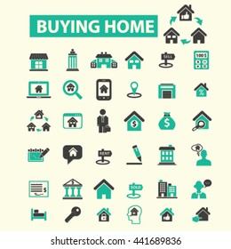 buying home icons