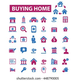 buying home icons