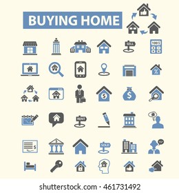 buying home icons