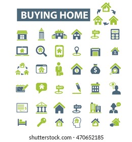 buying home icons