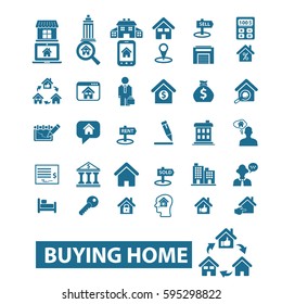 buying home icons