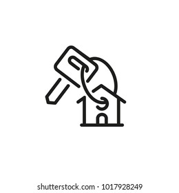 Buying house icon