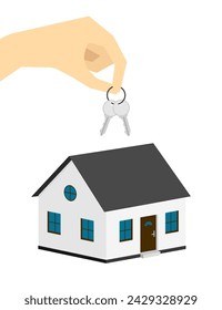 Buying a house. Obtaining real estate. Buying a property