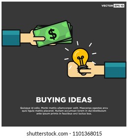 Buying An Idea With Money in Cash