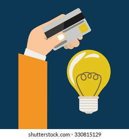 Buying products design, vector illustration eps10 graphic 