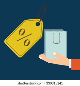 Buying products design, vector illustration eps10 graphic 