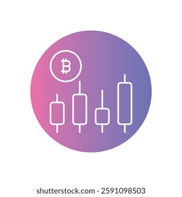 Buying and selling cryptocurrencies for profit.