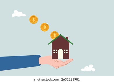 Comprar y vender casas, refinanciar su casa. Ahorrar para comprar una casa.