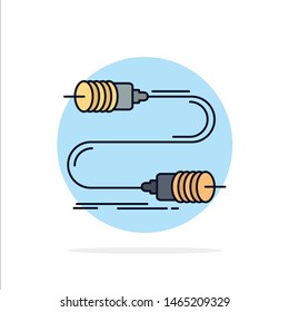 Buzz, Communication, Interaction, Marketing, Wire Flat Color Icon Vector. Vector Icon Template Background