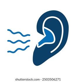 Buzz Wave icon line vector illustration