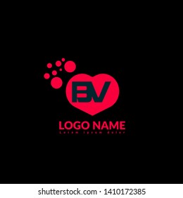 BV company linked letter logo concept. Designed for your web site design, logo, app, UI. initial logo design