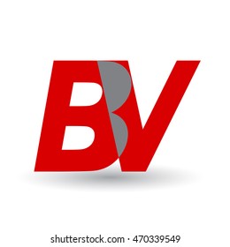 BV company linked letter logo