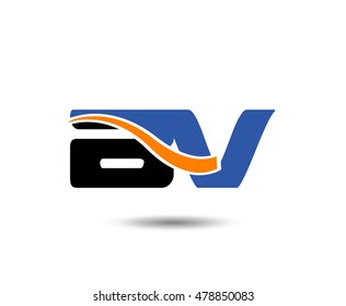 BV company linked letter logo

