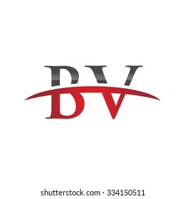 BV initial company red swoosh logo