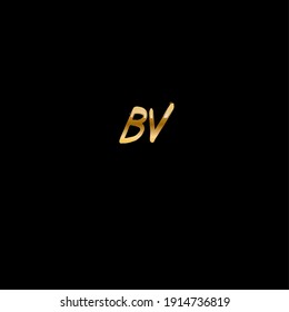 Logotipo inicial de escritura a mano para identidad