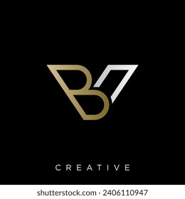 bv logo design icon company luxury

