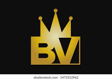 bv logo with gold crown