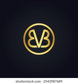 BVB logo. B V B design. White BVB letter. BVB, B V B letter logo design.