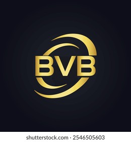 BVB logo. B V B design. White BVB letter. BVB, B V B letter logo design.