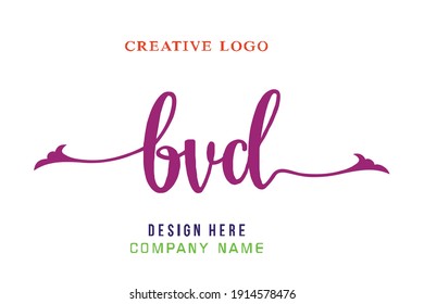 BVD lettering logo is simple, easy to understand and authoritative