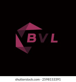 BVL creative minimalist letter logo. BVL unique vector initials alphabet letter logo design
