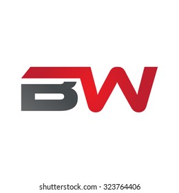 BW company linked letter logo