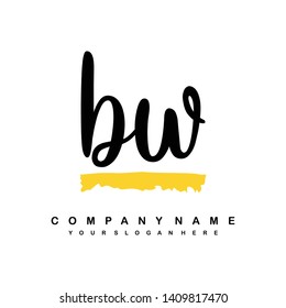 Bw Letter Logo High Res Stock Images Shutterstock