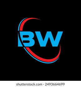 BW letter logo Creative Design.
BW monogram Logo Unique Concept Vector.
BW creative  modern flat abstract  initials letter logo.
