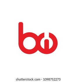 bw letter vector logo