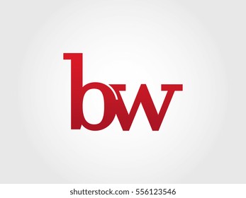 bw lowercase logotype
