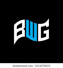 BWG Logo Design, BWG einfaches und modernes Logo. BWG luxuriöses Alphabet Design  