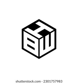 BWH letter logo design in illustration. Vector logo, calligraphy designs for logo, Poster, Invitation, etc.