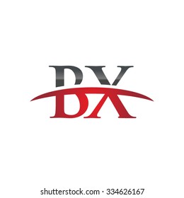 BX initial company red swoosh logo
