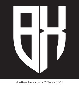 logotipo bx, bx, diseño del logotipo bx, logotipo de la letra
