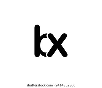 BX LOGO DESIGN VECTOR TEMPLATE