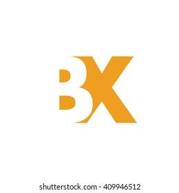BX Logo | Vector Graphic Branding Letter Element | jpg, eps, path, web, app, art, ai | White Background