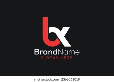 BX Vector Awesome Brand Identity BK, BX Logo Design