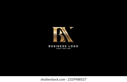 BX, XB, Abstract Letters Logo Monogram