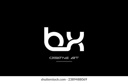 BX, XB, B, X abstract letters logo monogram