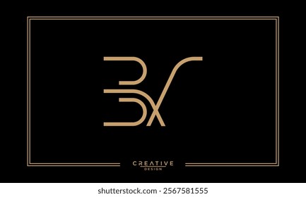 BX, XB, B, X, Abstract Letters Logo Monogram