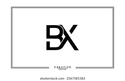 BX, XB, B, X, Abstract Letters Logo Monogram