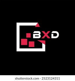 Logotipo de letra minimalista criativo BXD. BXD vetor exclusivo iniciais alfabeto letra logotipo design
