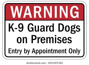 By appointment only sign and labels