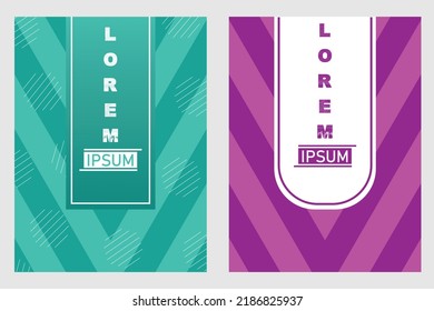 By combining the shapes of different triangles. whose use magazine, book, poster design, clothing tags , and any kind of business. 