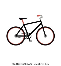 By cycle vector art on white background