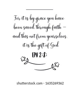 18 It Is By Grace You Have Been Saved Images, Stock Photos & Vectors 